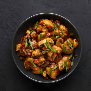 Mushroom Chilli