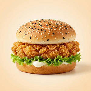 Crispy Chicken Burger.