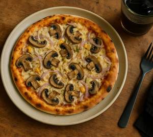 Mushroom Melt Pizza