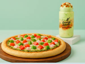 Chutney Cheese Veg Pizza