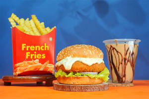 Combo Cheese Mexican Paprika Burger