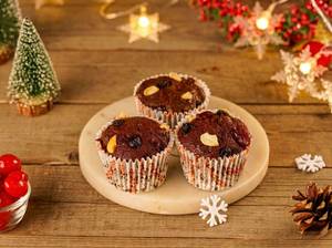 Christmas Plum Muffins - Pack of 3