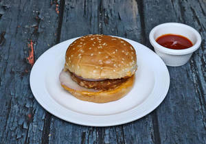 Vegdouble dekker burger