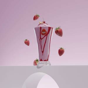 Strawberry Cream Shake [F]