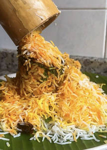 Bamboo Mutton Biriyani ( No Egg )