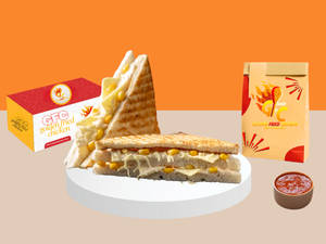 Corn Cheese Sandwich