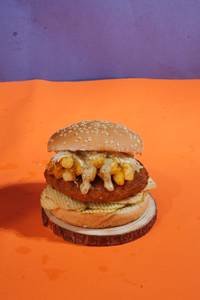 Cheese Potato Crunch Burger