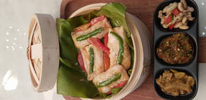 Sole Fish Banana Leaf