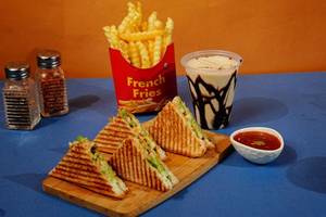 Veg Cheese Grill Sandwich