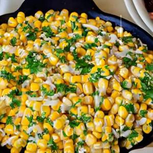 Corn cheese chilly