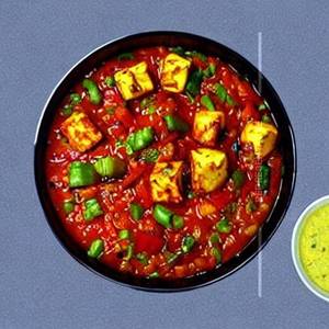Chilli paneer khichdi
