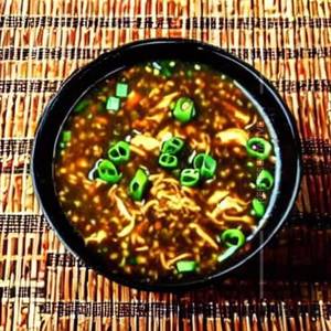 Chicken Manchow Soup [Serves 2]