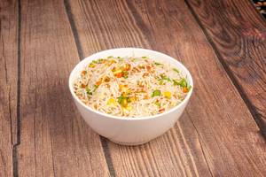 Veg Burnt Garlic Fried Rice