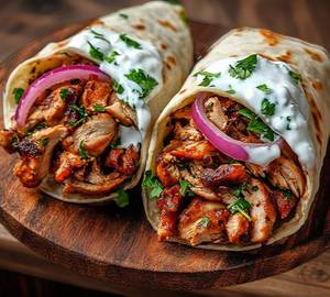 Mini special chicken shawarma