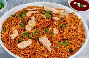 Chicken singapuri noodles