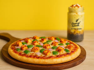 Szechwan Paneer Pizza