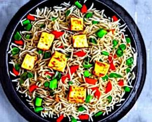 Paneer fried rice