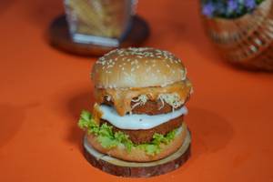 Cheese Special Double Tikki Burger