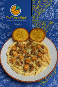 Chicken Creamy Mushroom Penne Pasta