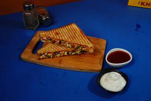 Cheese Garlic Burst Sandwich