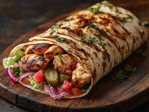 Regular grilled shawarma chicken