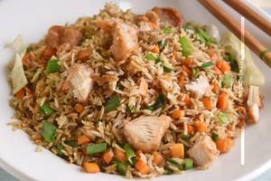 Chicken Barbecue Rice [Serves 2]