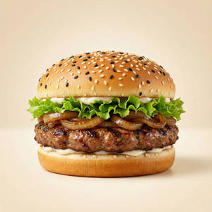 Grilled Classic Lamb Burger