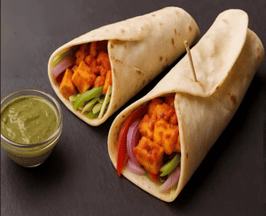 Paneer Salsa Wrap