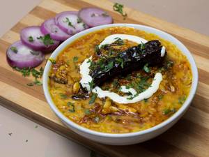 Dal Khichdi With Tadka