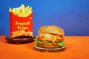 Combo Cheese Tikka Paneer Burger