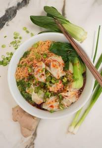 Classic Chicken Dumplings Thukpa Tibetan