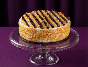 Butterscotch Cake [Eggless]