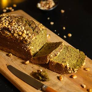 Hazelnut Matcha Tea Cake