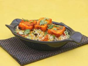 Paneer Tikka Briyani