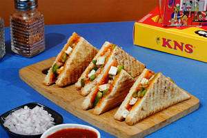 Cheese Spicy Paneer Grill Sandwich