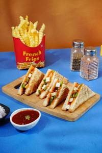 Combo Cheese Spicy Paneer Grill Sandwich