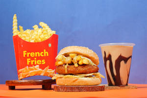 Combo Cheese Potato Crunch Burger