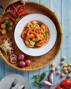 Classic Sea Food Udon Noodles
