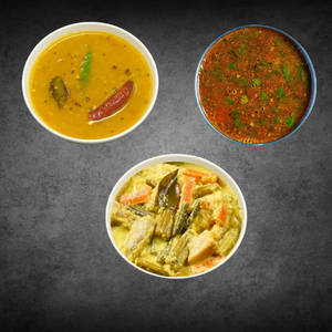Kerala Standard Meal Sides (Serves 1 -2)