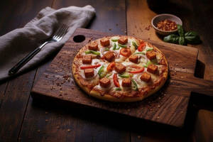 Spicy Paneer Pizza