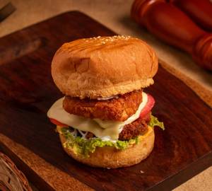 Double Down crispy Chicken burger