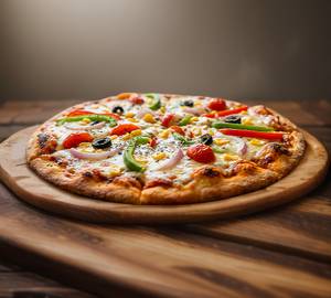 Mix Veg Cheese Pizza 6 Inches