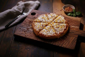 Jain Cheese Corn Pizza