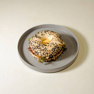 Asian Chicken Bagel
