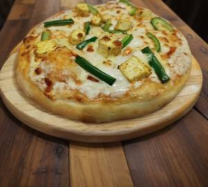 Paneer Capsicum Pizza [ 7 inch ](Cheese<)