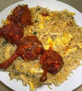 Chicken ghee roast biryani