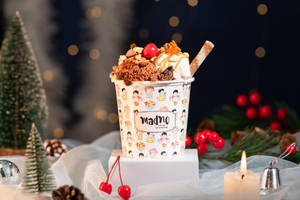 Plum Cake Monster Sundae