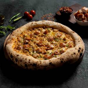 Smoked Chicken Spicy Pizza