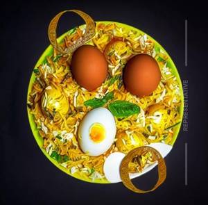 Egg Biriyani (double egg)