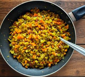 Carrot beans poriyal [450 ml]